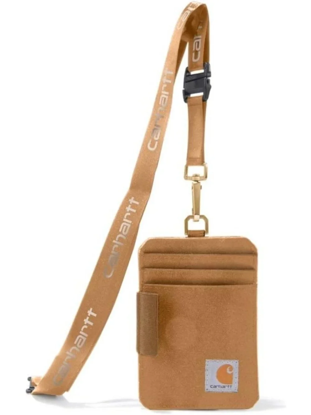 Durable Nylon Duck ID Holder with Lanyard for Men - Perfect for Work & Events